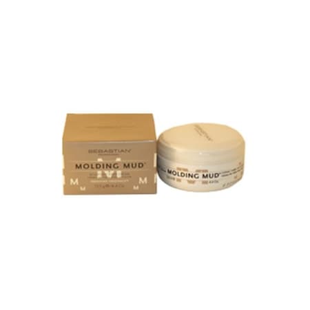 Sebastian Sebastian U-HC-1254 Molding Mud Sculpting Fiber Cream - 4.4 oz - Hair Cream U-HC-1254
